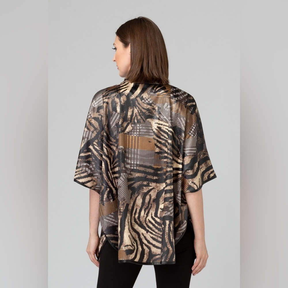 Joseph Ribkoff Animal Print Jacket sz US 14 - Picture 7 of 17